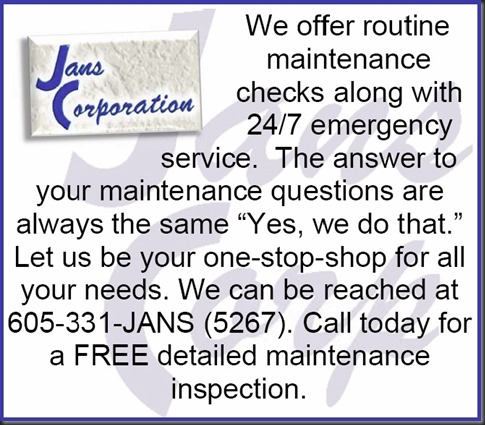 Jans Corporation Maintenance